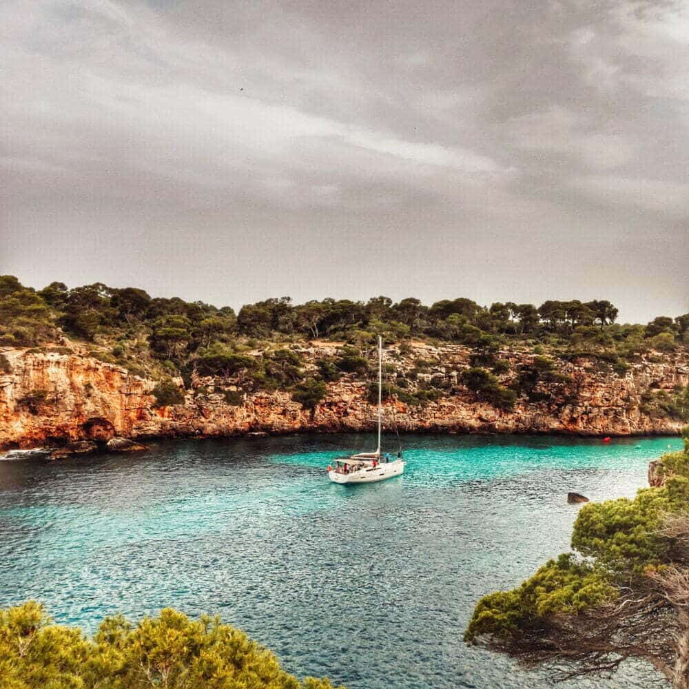 Cala Pi Maiorca in camper