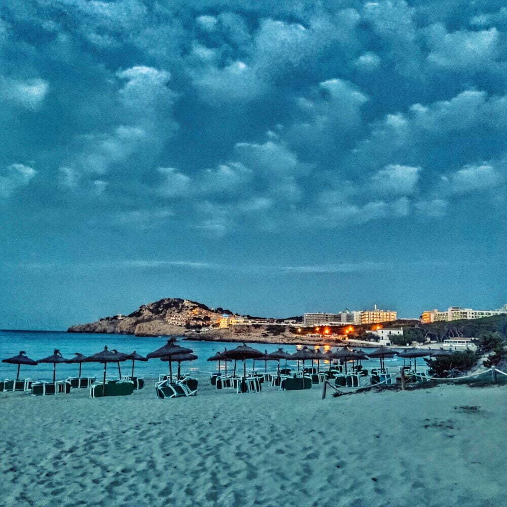 Cala Agulla, Mallorca en autocaravana