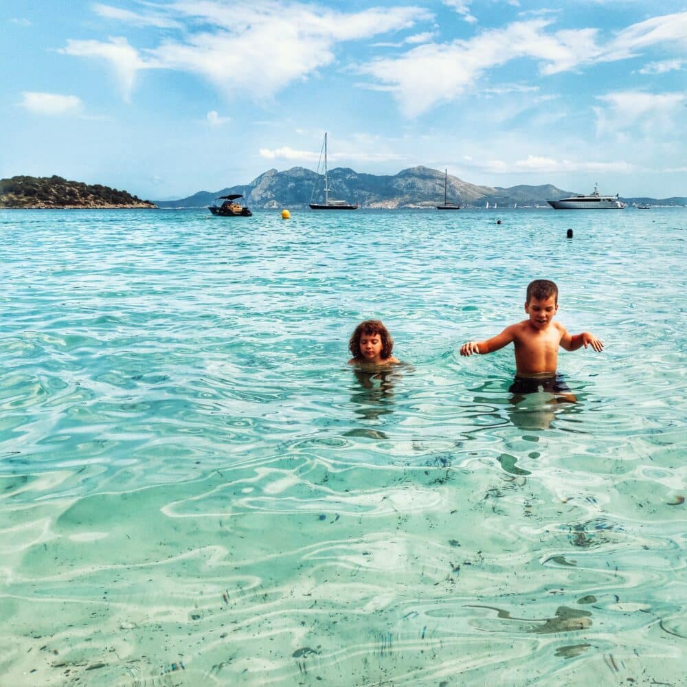 Strand von Formentor mit dem Wohnmobil