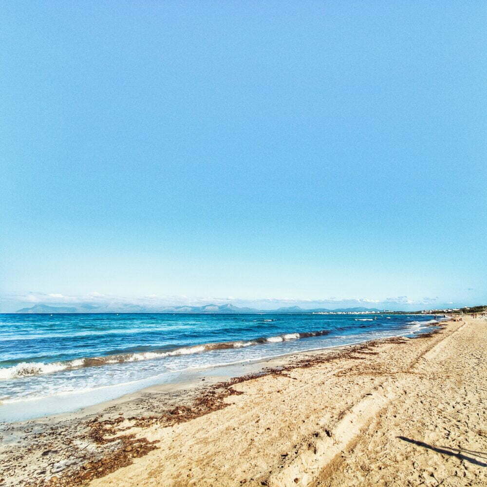 Playa de Muro en autocaravana