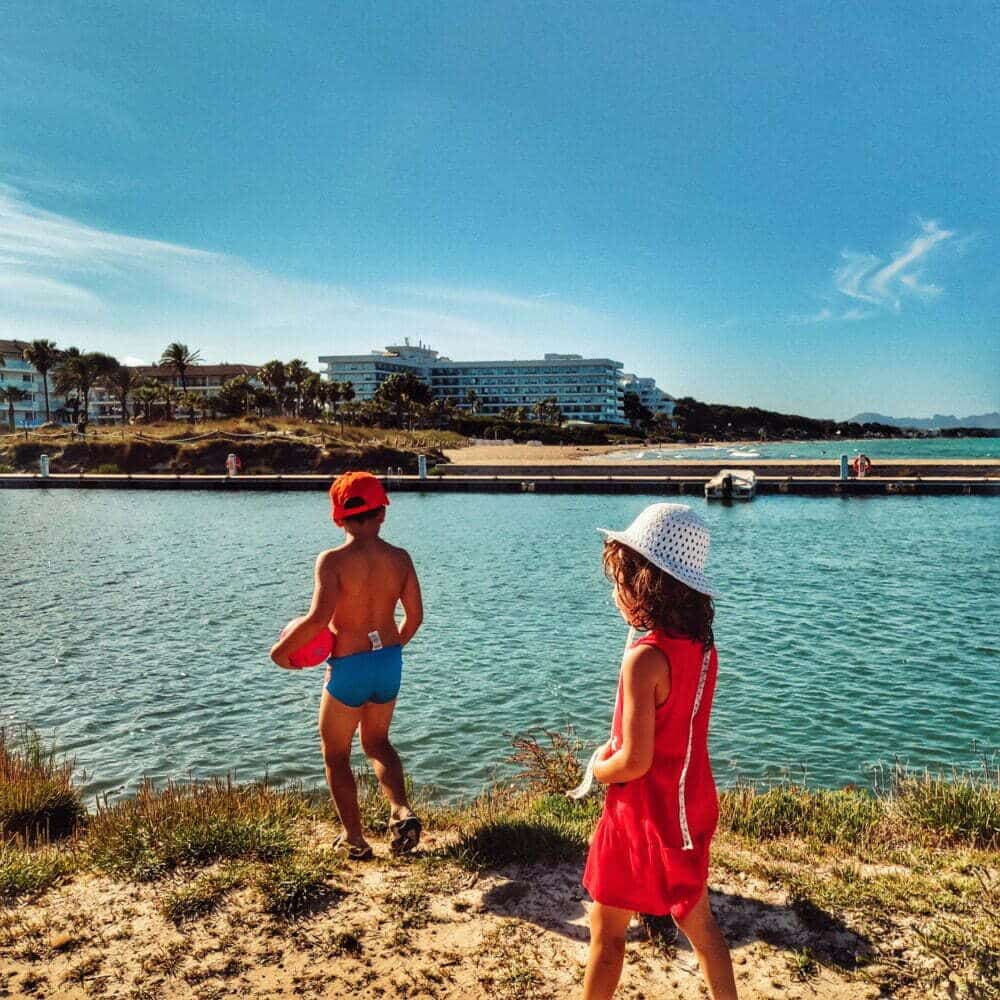 Playa de Muro in camper