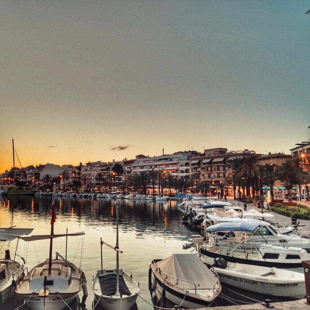 Port d'Alcúdia in camper