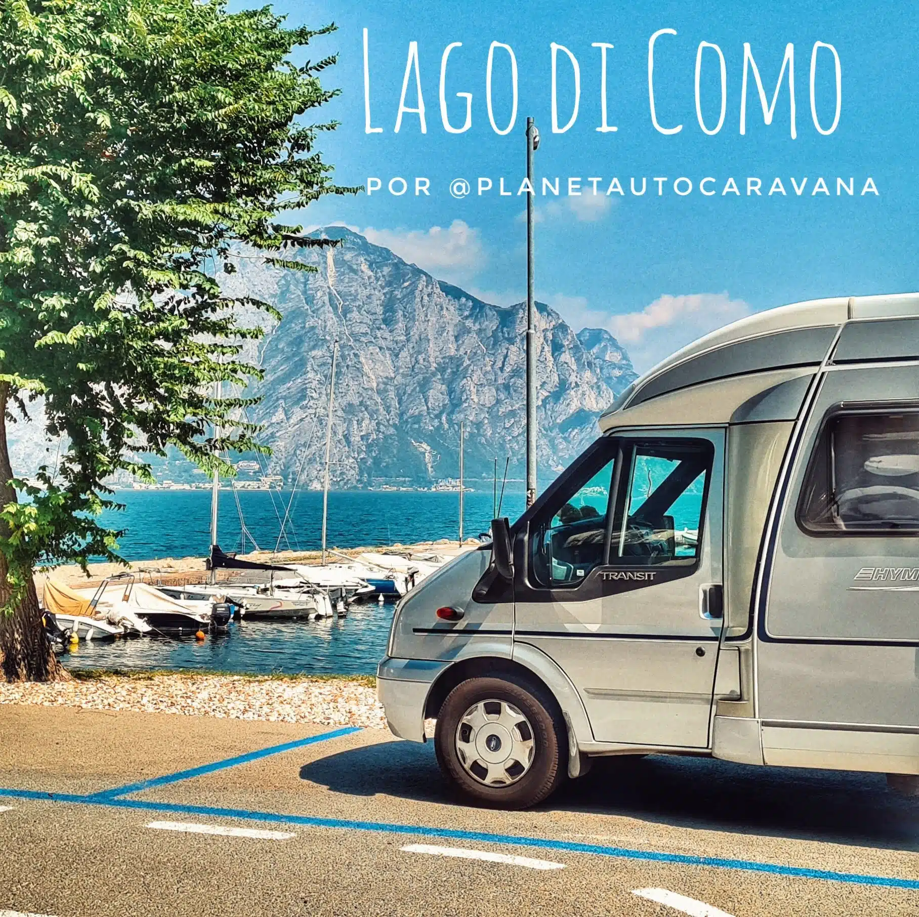 Leggi di più sull'articolo Lago di Garda in camper o furgone degli youtuber Planet