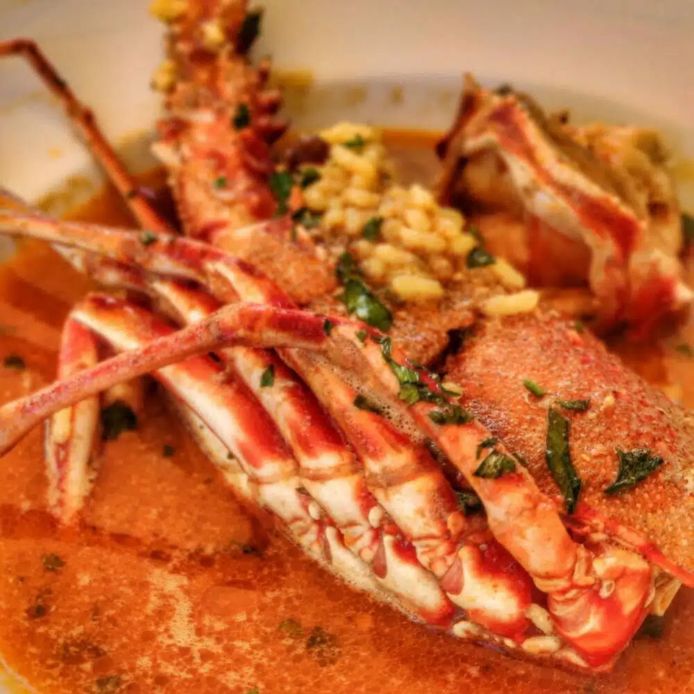 Ragoût de homard, le plat typique de Fornells
