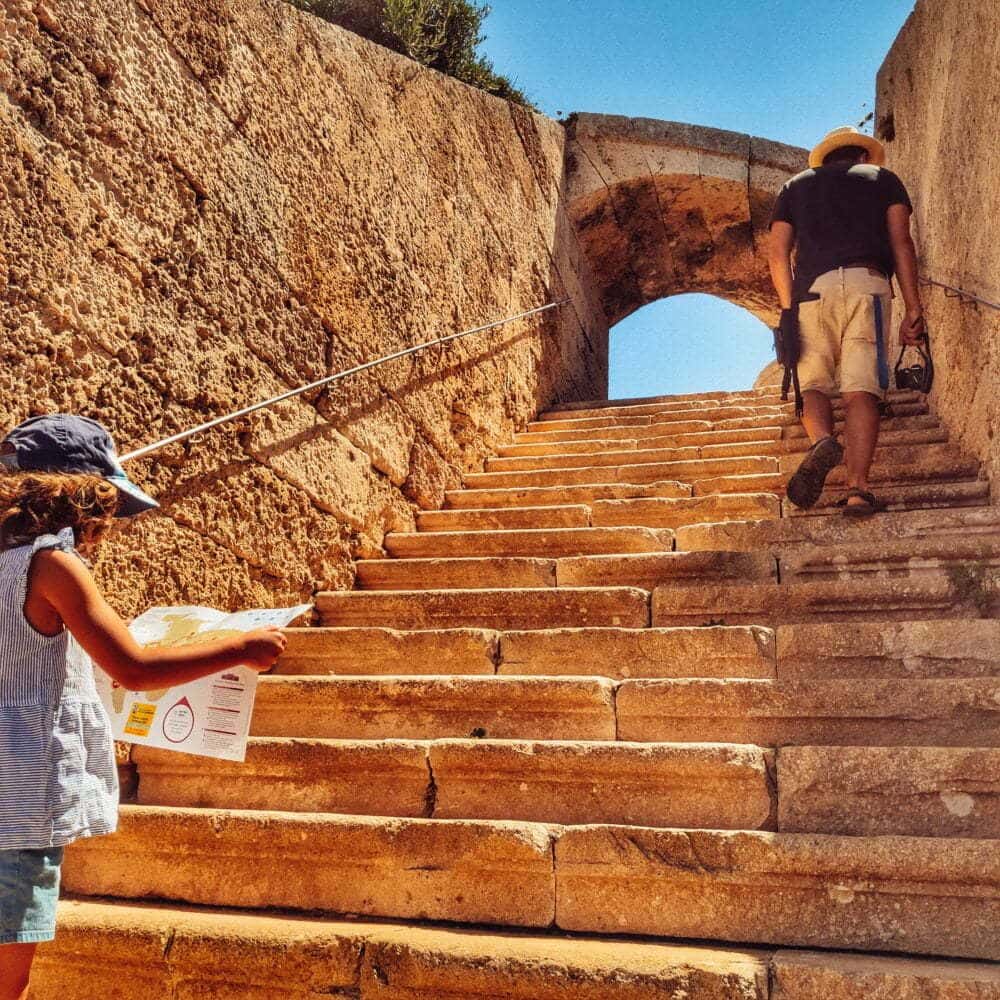 El Castillo de la Mota con niños