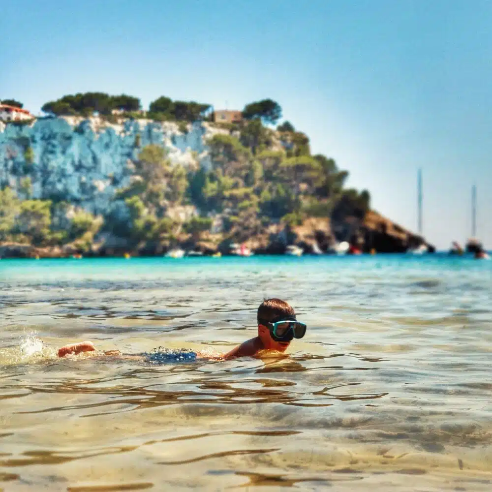 Cala Galdana en camping-car