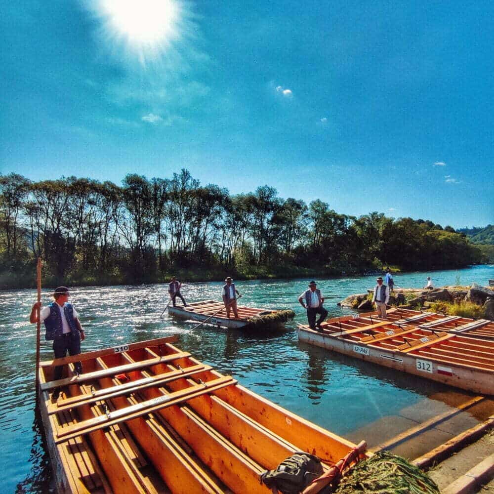 Pieninos, descenso por el río Dunajec