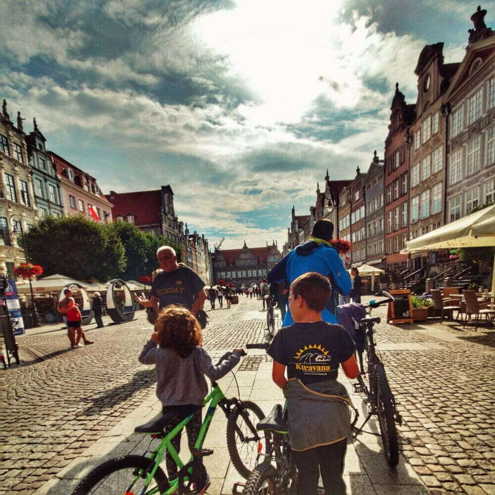 A capital do Mar Báltico, Gdansk de motorhome