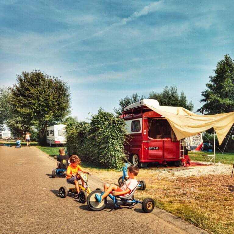 Mini camping granja de Haar