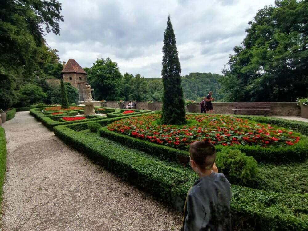 Giardini del castello di Książ