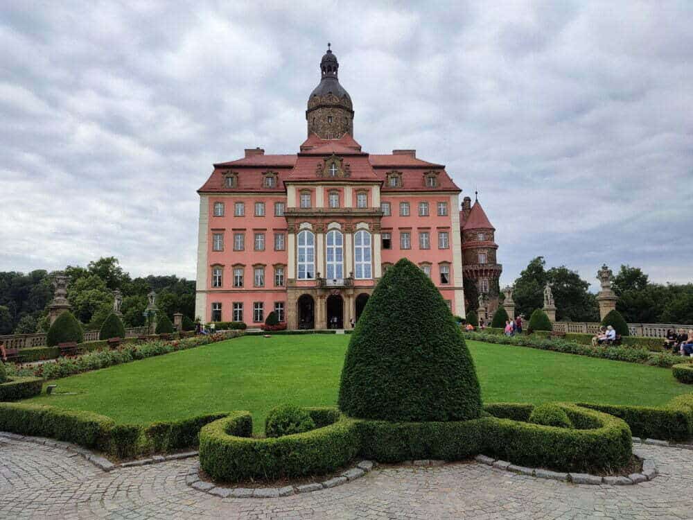 Castillo de Książ en Polonia