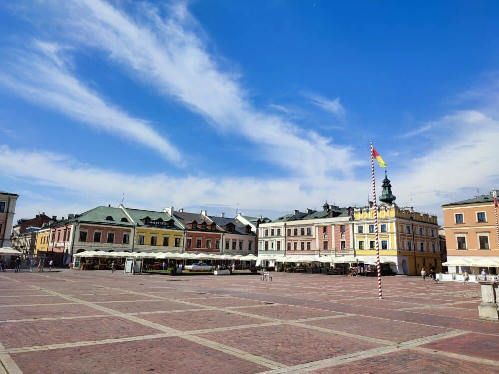 Plaça de l'mercat de Zamosc