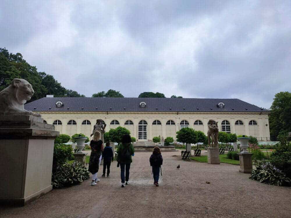 Orangerie du Parc Royal Lazienki à Varsovie