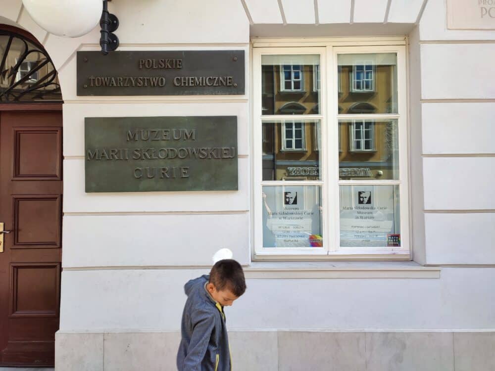 House where Marie Curie was born in Warsaw