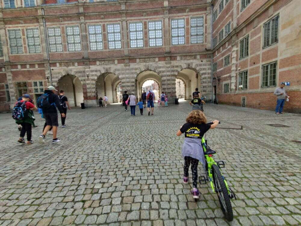 Unser Transportmittel, um sich in Danzig fortzubewegen