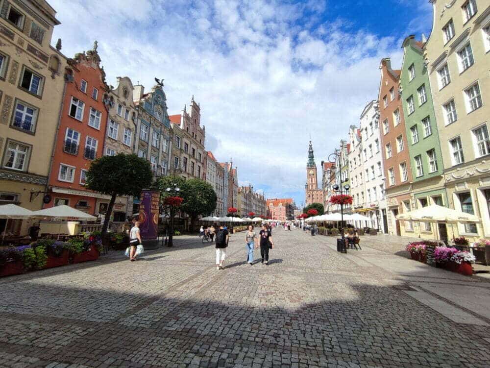 Der lange Markt von Danzig