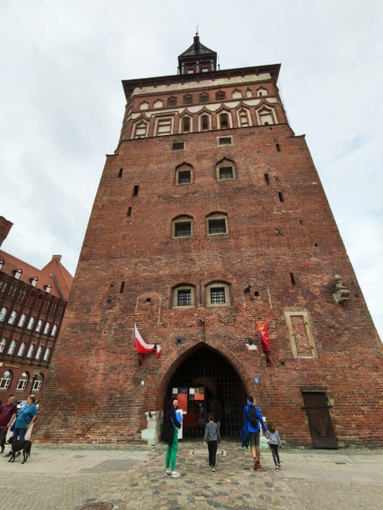 La antigua prisión de Gdansk