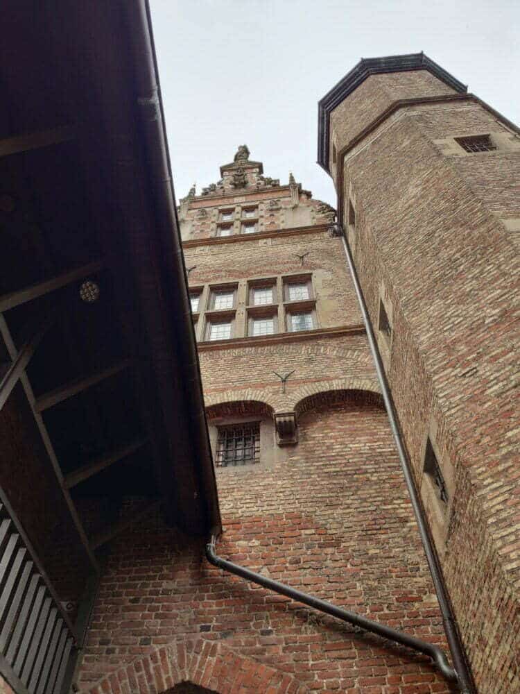 La antigua prisión de Gdansk