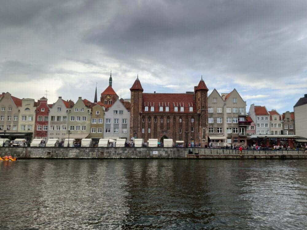 Gdansk and one of its gates