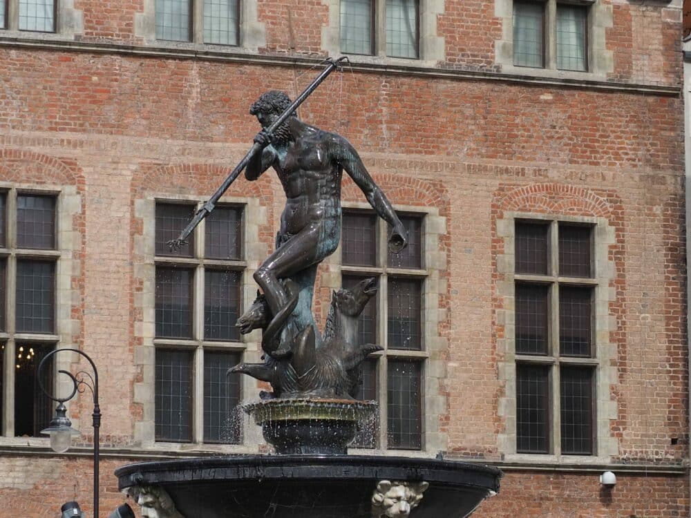 Neptune symbol of Gdansk