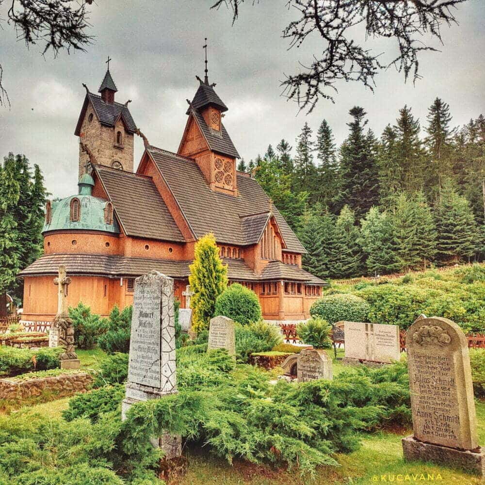 Iglesia de Vang en Karpacz