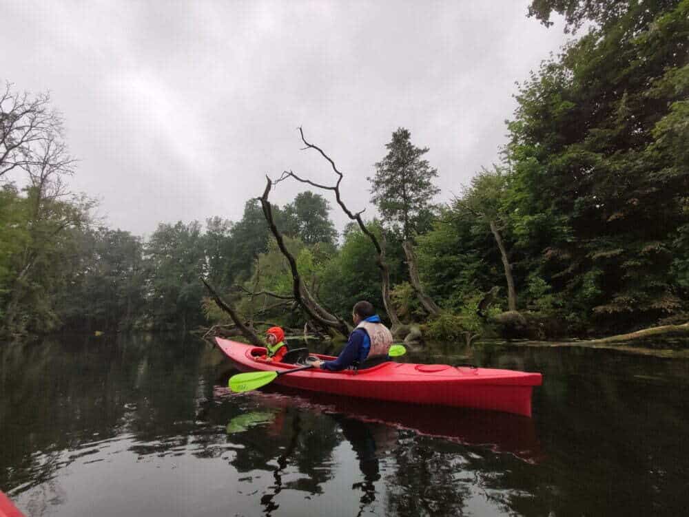 Kayaking Poland down the Krutynia