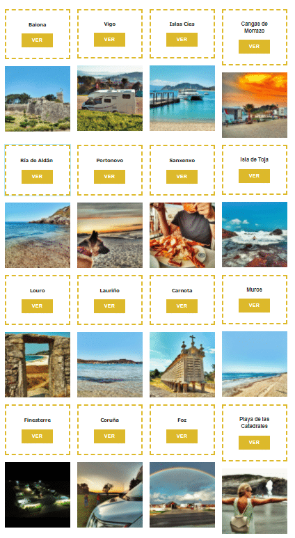 21 destinations in galicia by motorhome