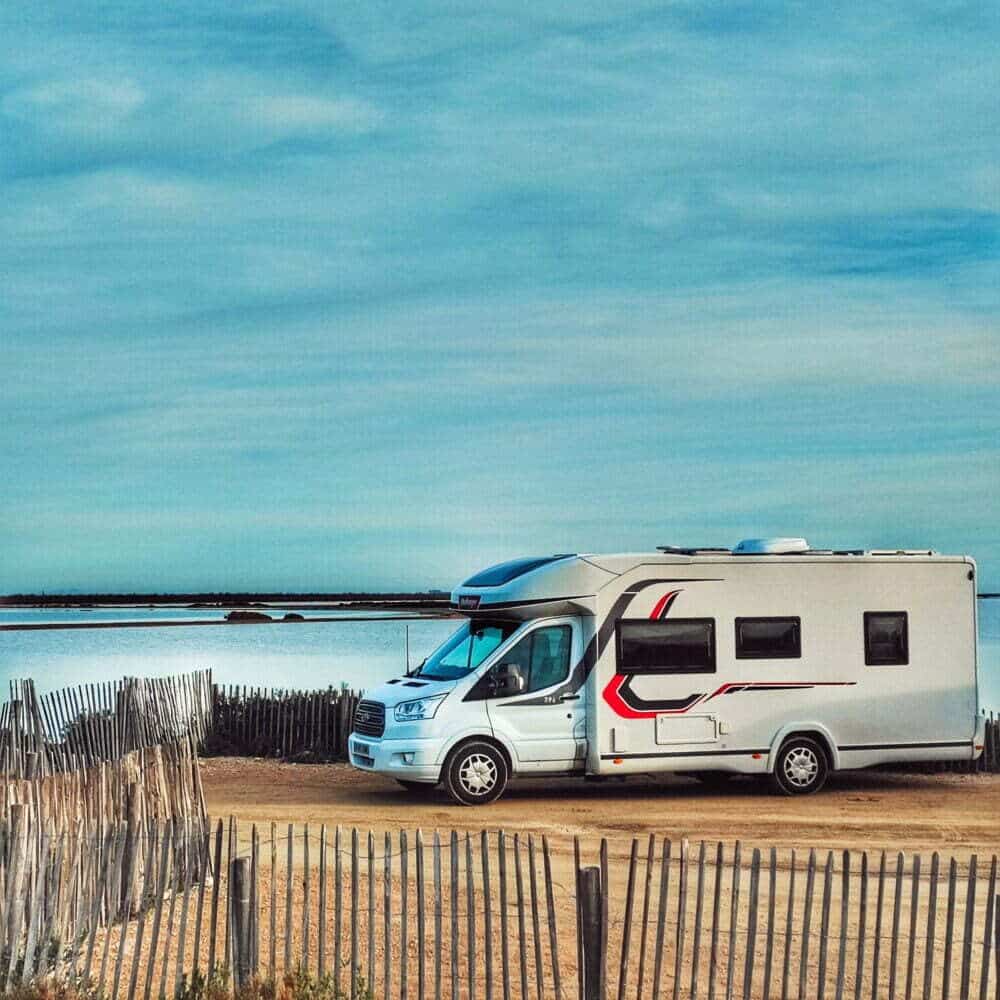 El Parc Natural de la Camarga amb autocaravanes o furgoneta