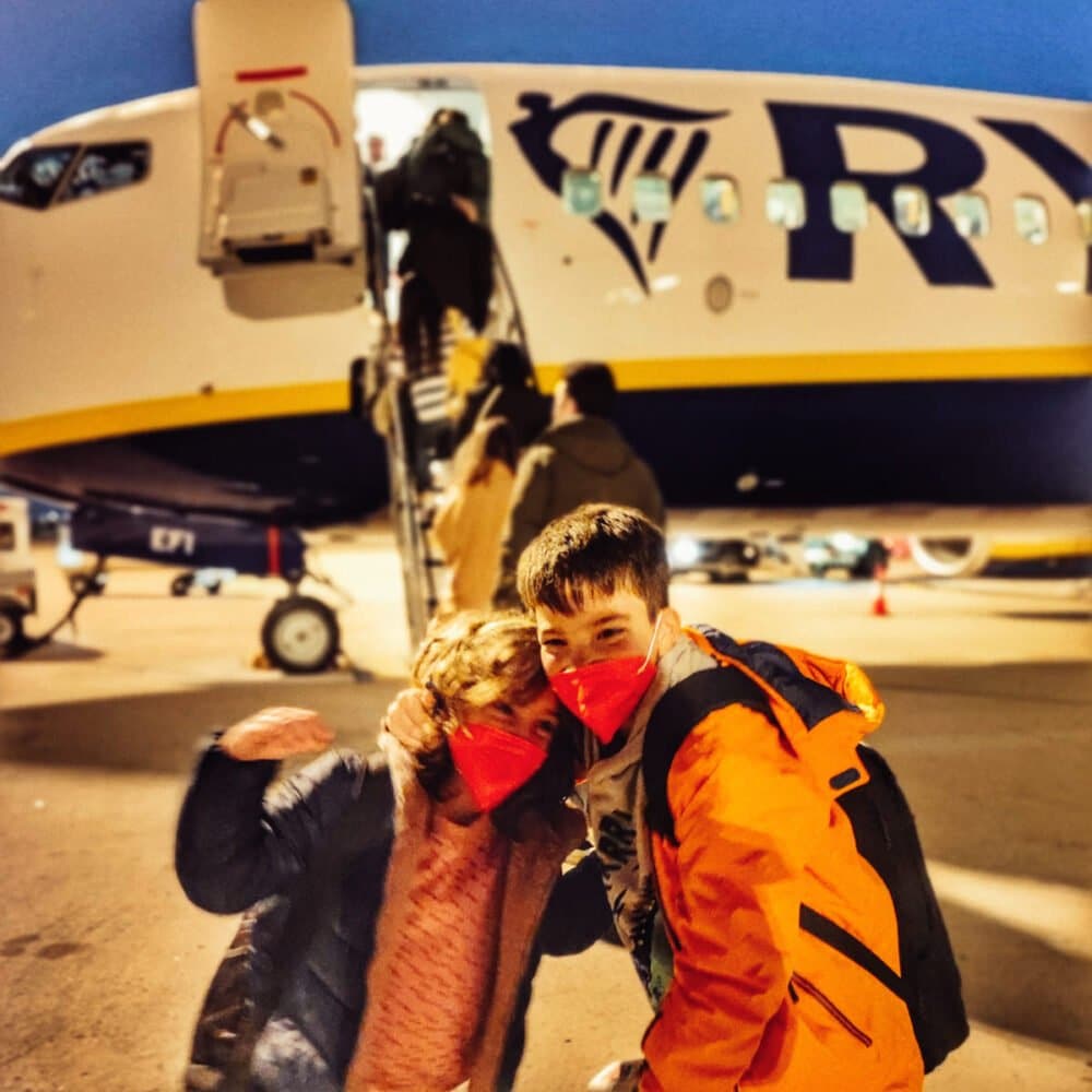 Diesmal reisten wir mit dem Flugzeug nach Rom. Die Kunst, mit Kindern nach Rom zu reisen