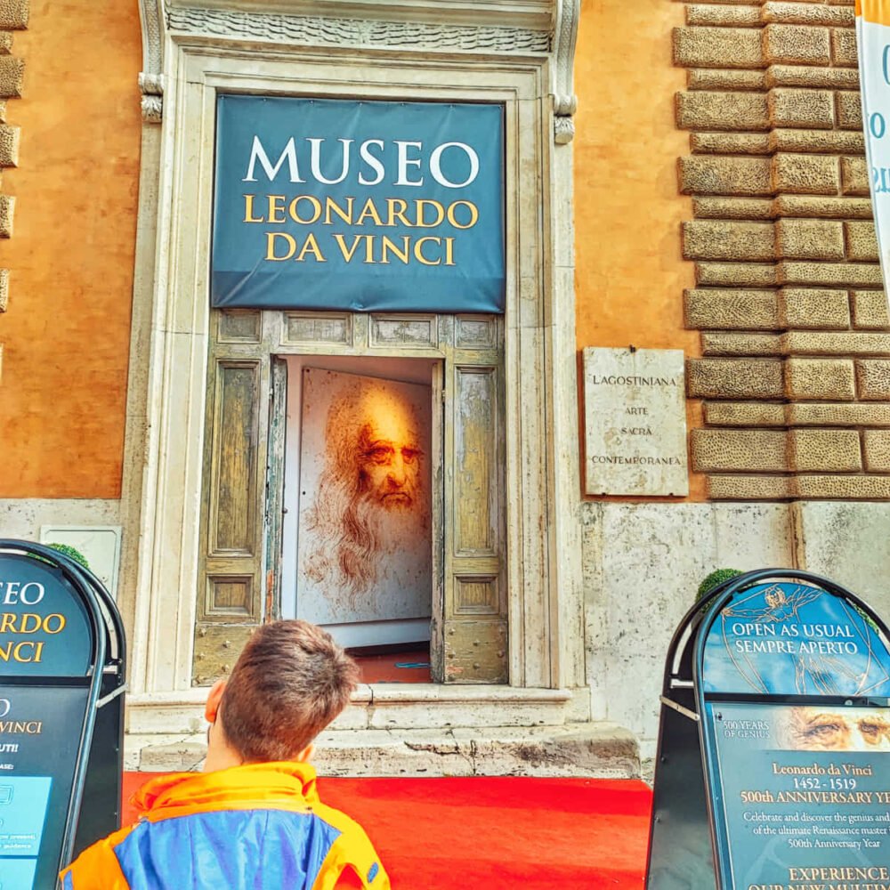 Museo Leonardo da Vinci a Roma con i bambini. L'arte di viaggiare a Roma con i bambini