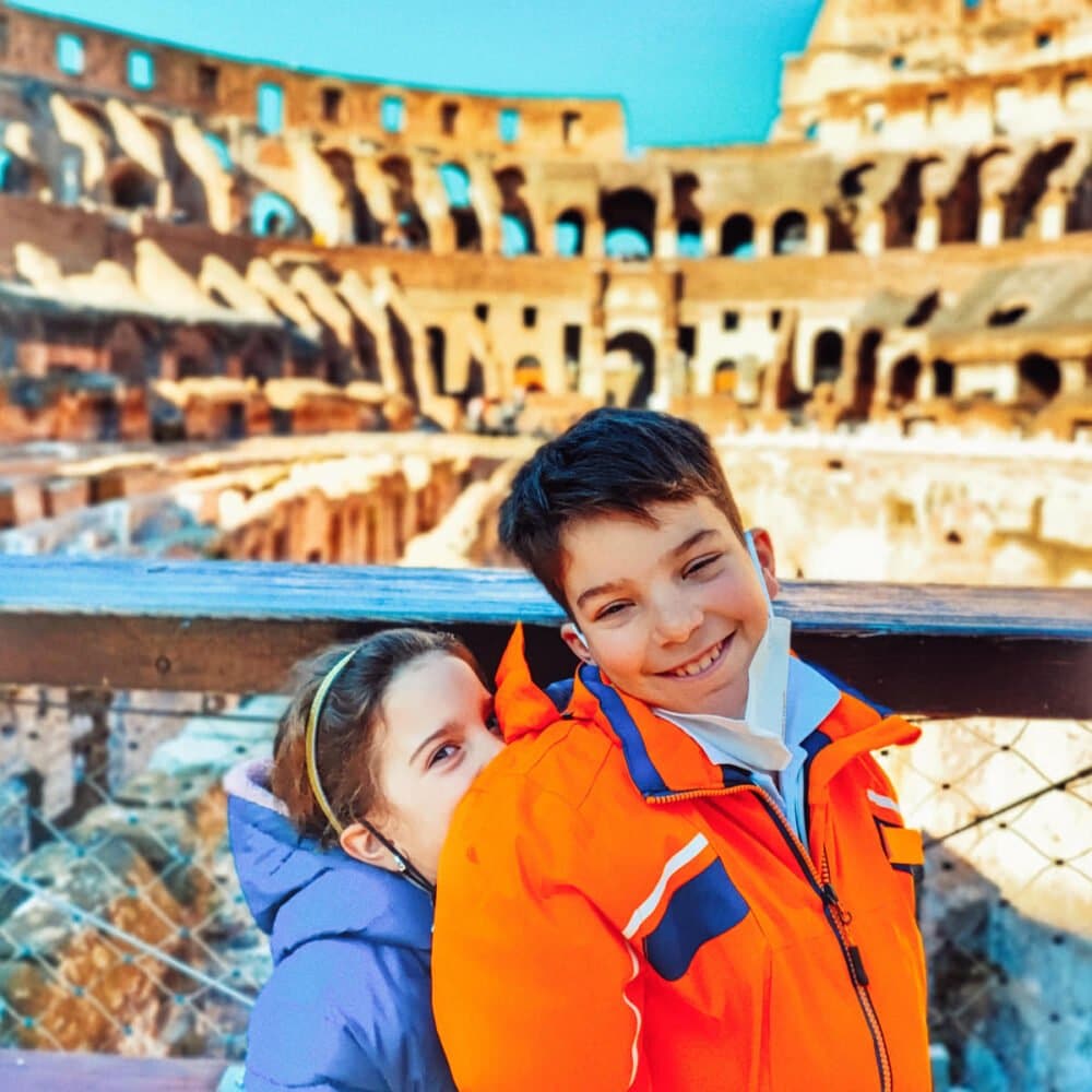 Visitez le Colisée avec des enfants à Rome