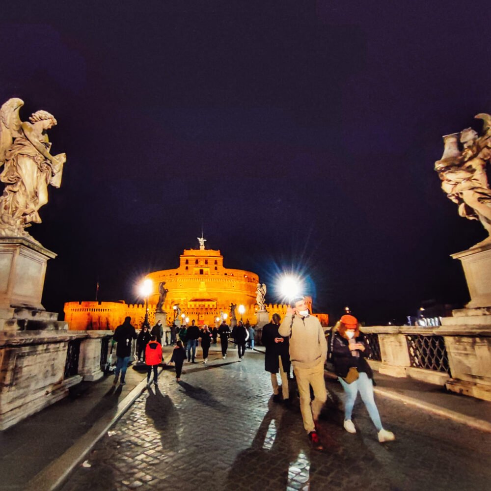 Castello di Sant'Angelo di notte