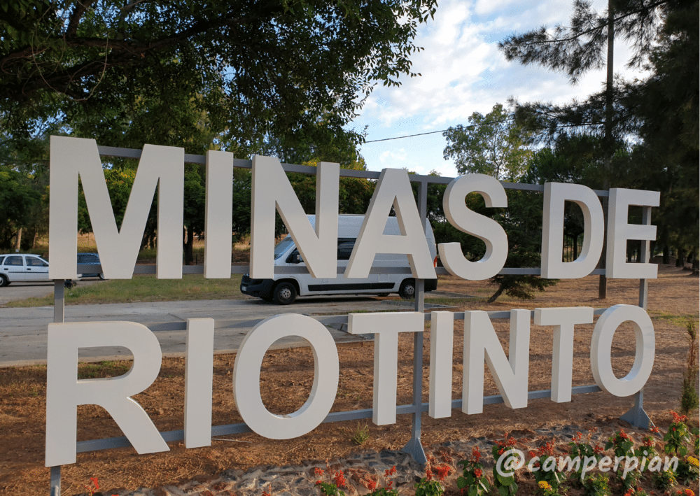 Les Mines de Riotinto en camping-car