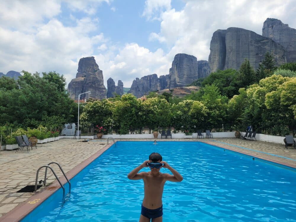 Camping Vrachos de Kastraki en Meteora