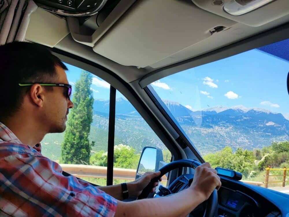 A Grecia por carretera en autocaravana