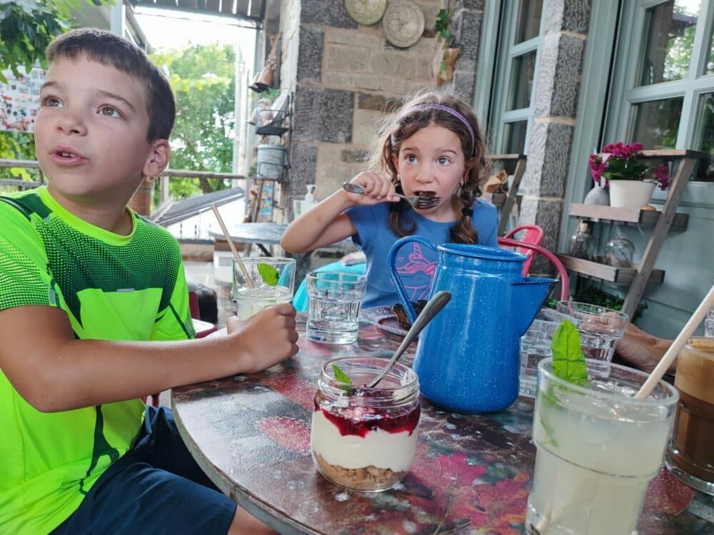 Le plus beau café de Grèce à Papingo