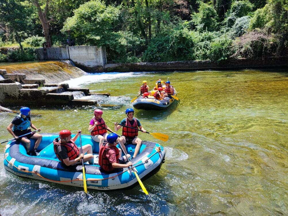 Rafting à Papingo