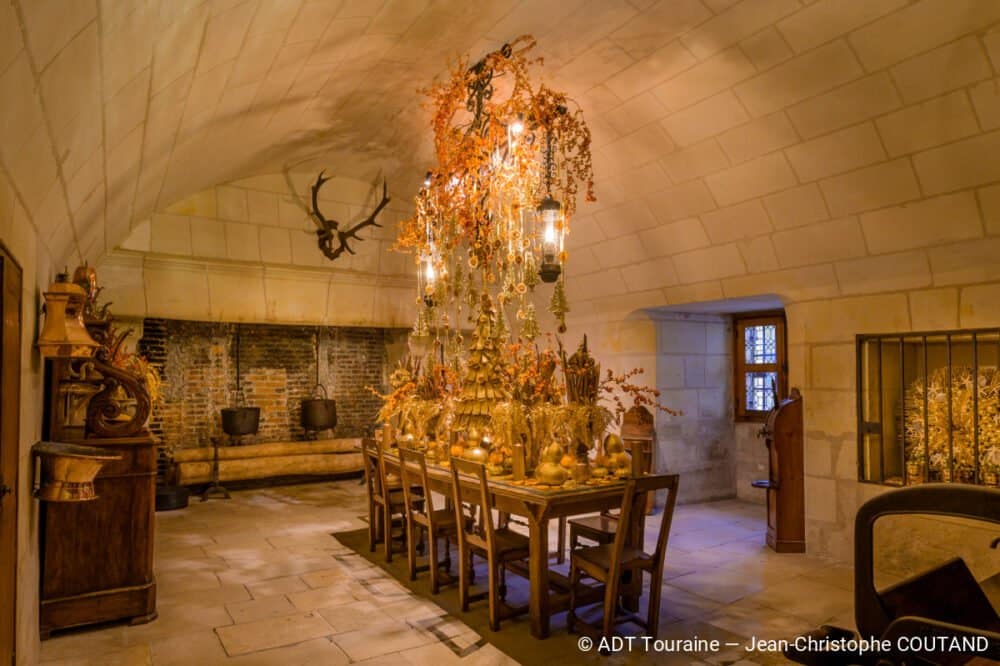 Nvidad en el Castillo de Chenonceau