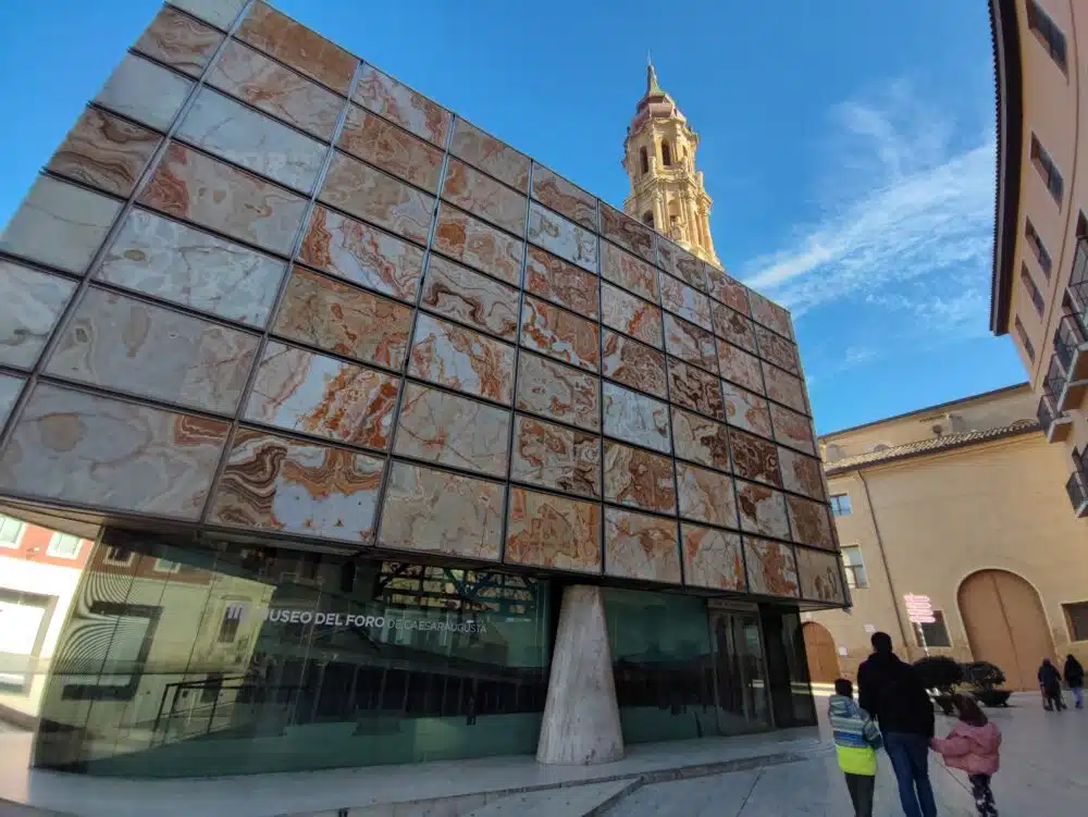 The Forum Museum, an essential thing to see in Zaragoza with children