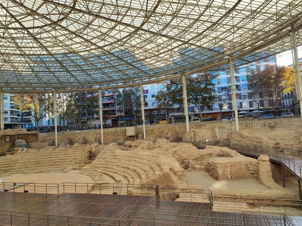 Roman theater of Zaragoza