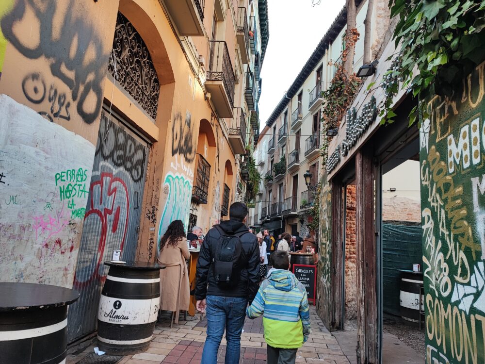 De tapeo por el Tubo de Zaragoza con peques