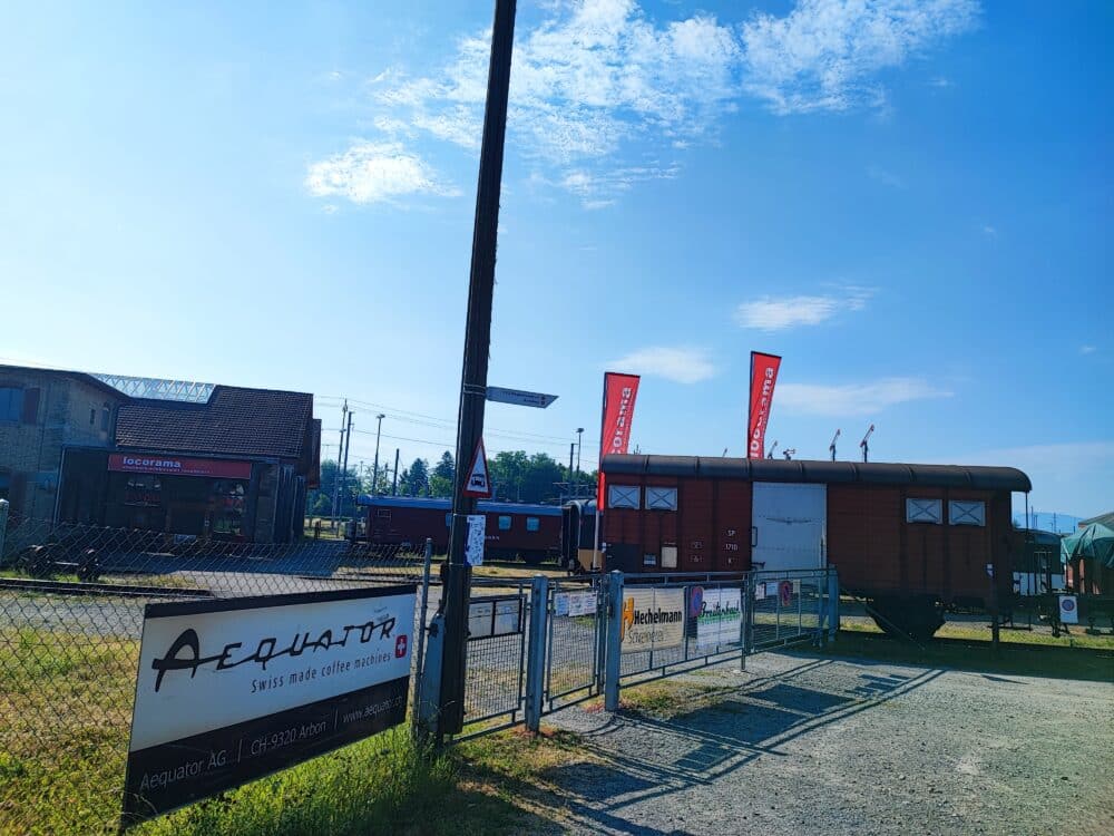 Locorama, musée ferroviaire sur notre route à travers le lac de Constance