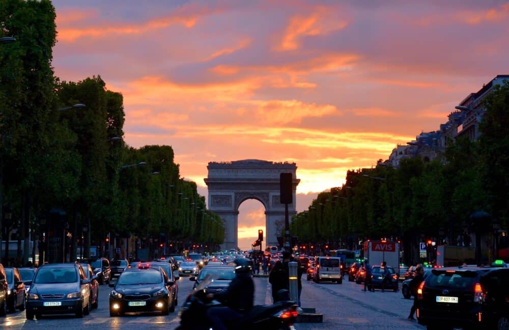 Arco de triunfo de Paris