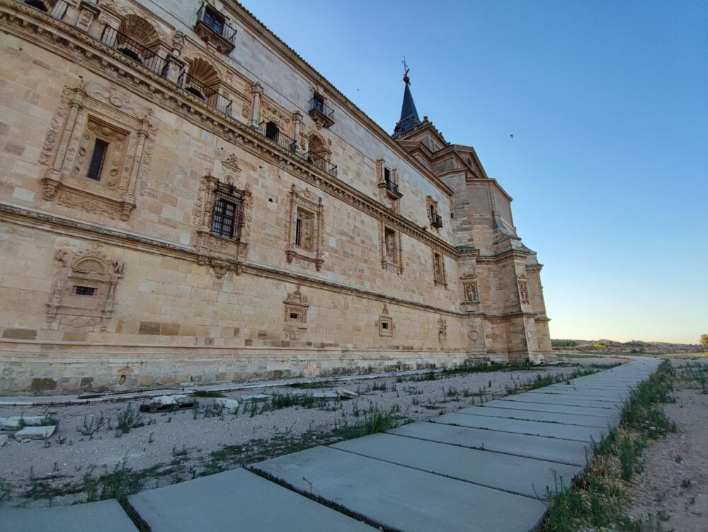 Mosteiro de Uclés em Cuenca, também chamado de Pequeno Escorial