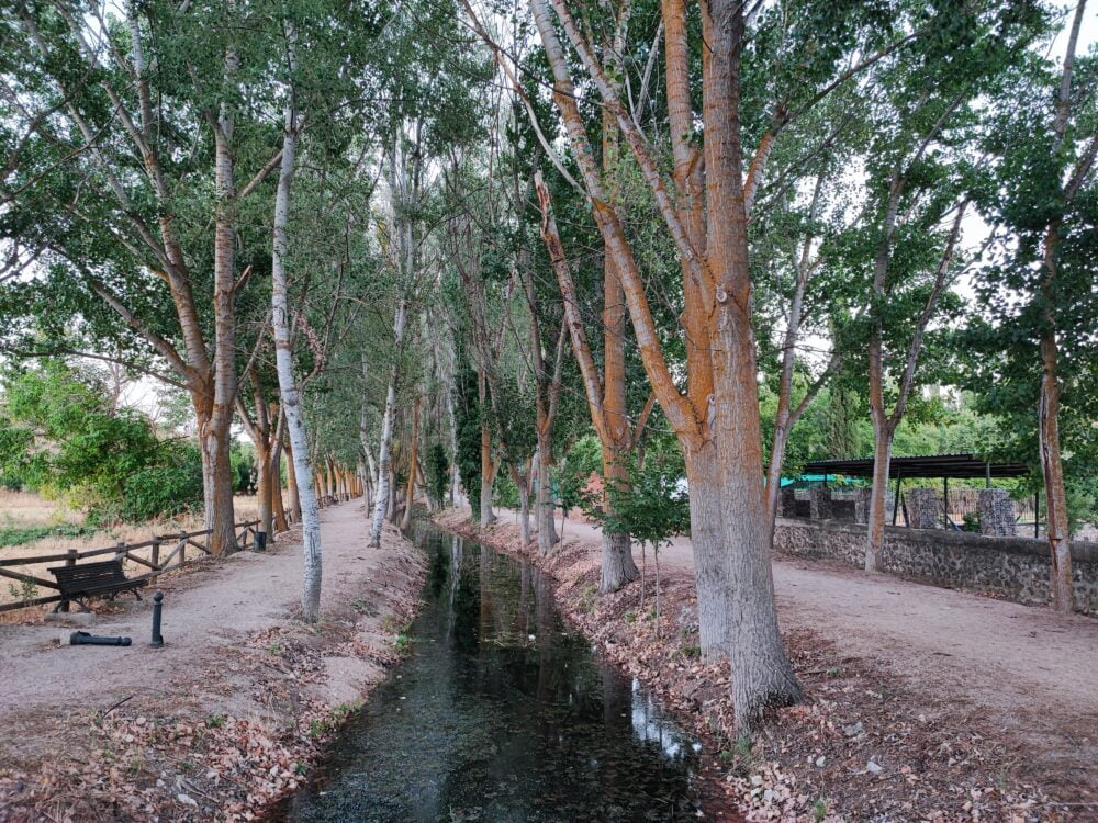 The Senda de las Huertas de Uclés, a shady place to take a pleasant walk