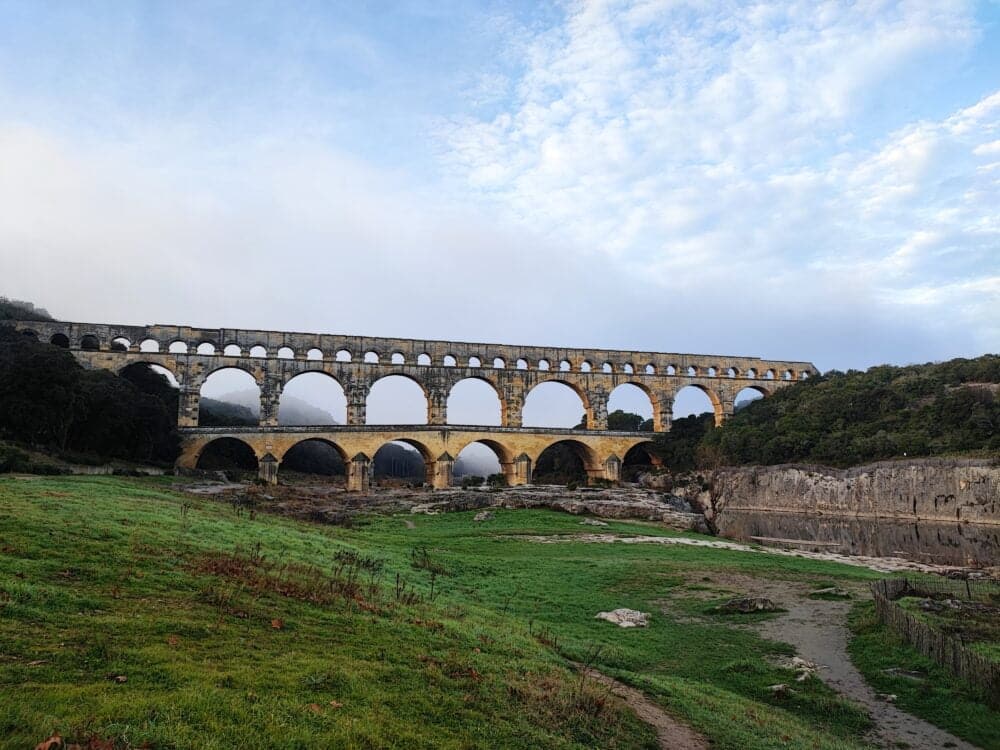 Pont du Gard, site du patrimoine mondial de l'UNESCO