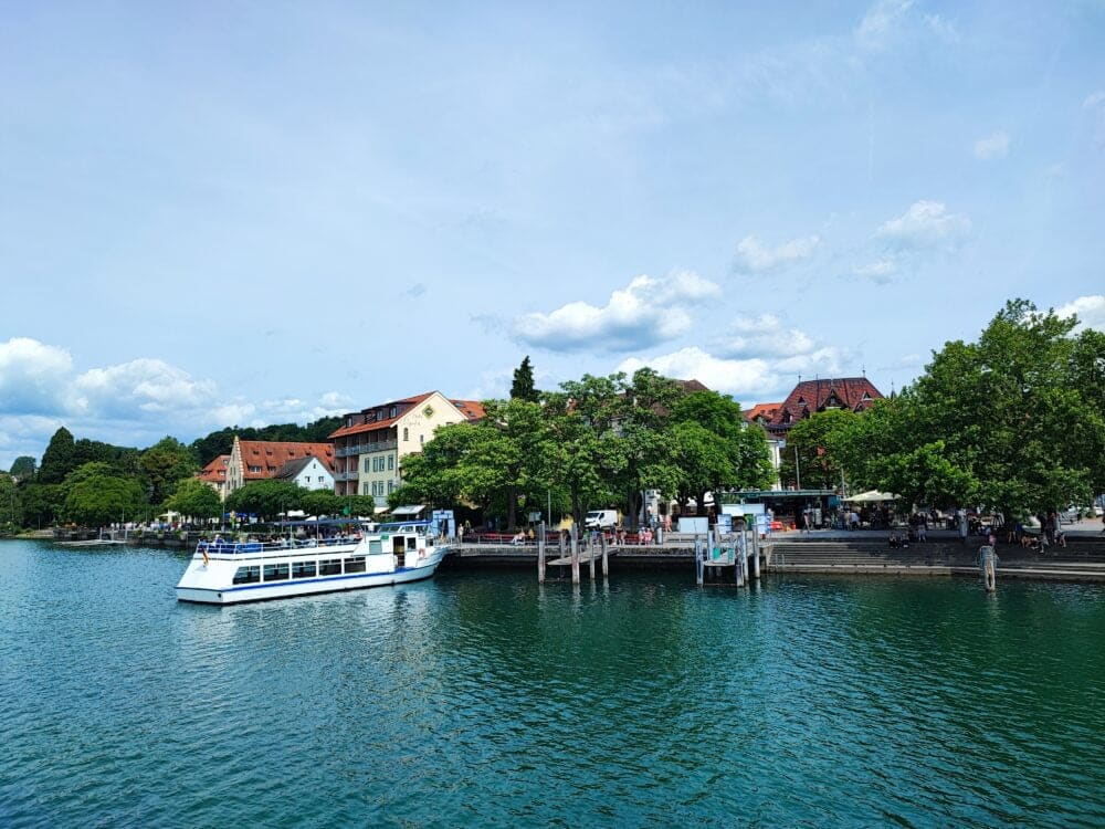 Uberlingen upon arrival of our ferry