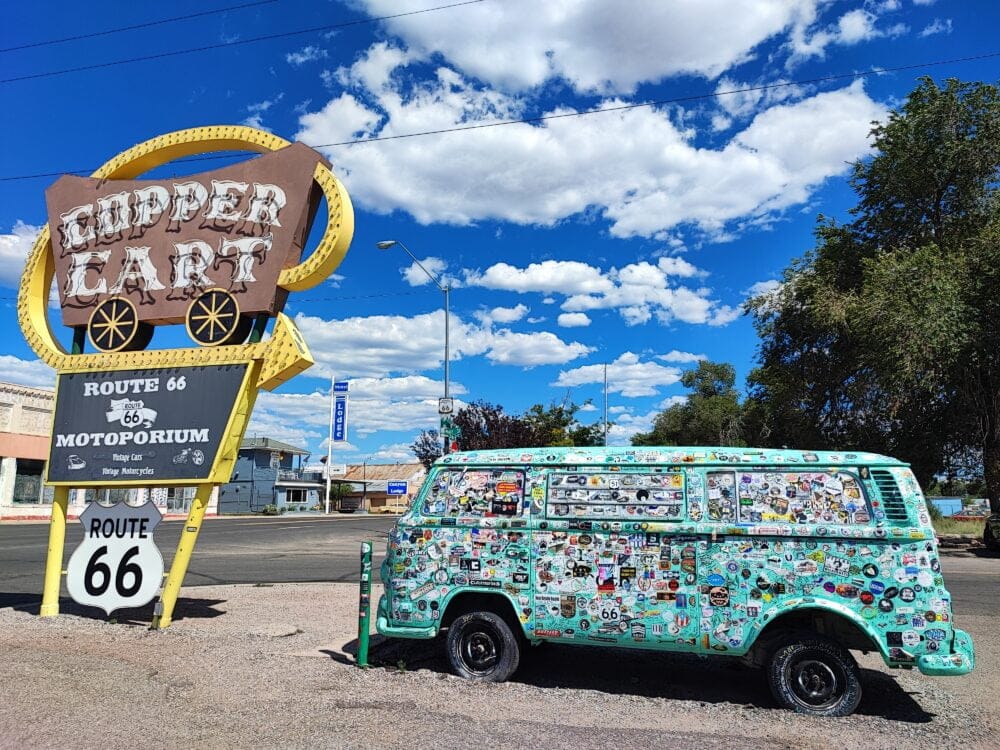 La hippy furgo de Cars en Sellignan