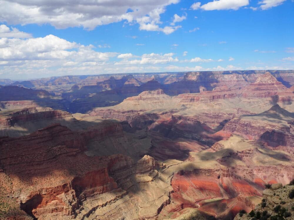 La maravilla del inmenso Gran Cañón del Colorado