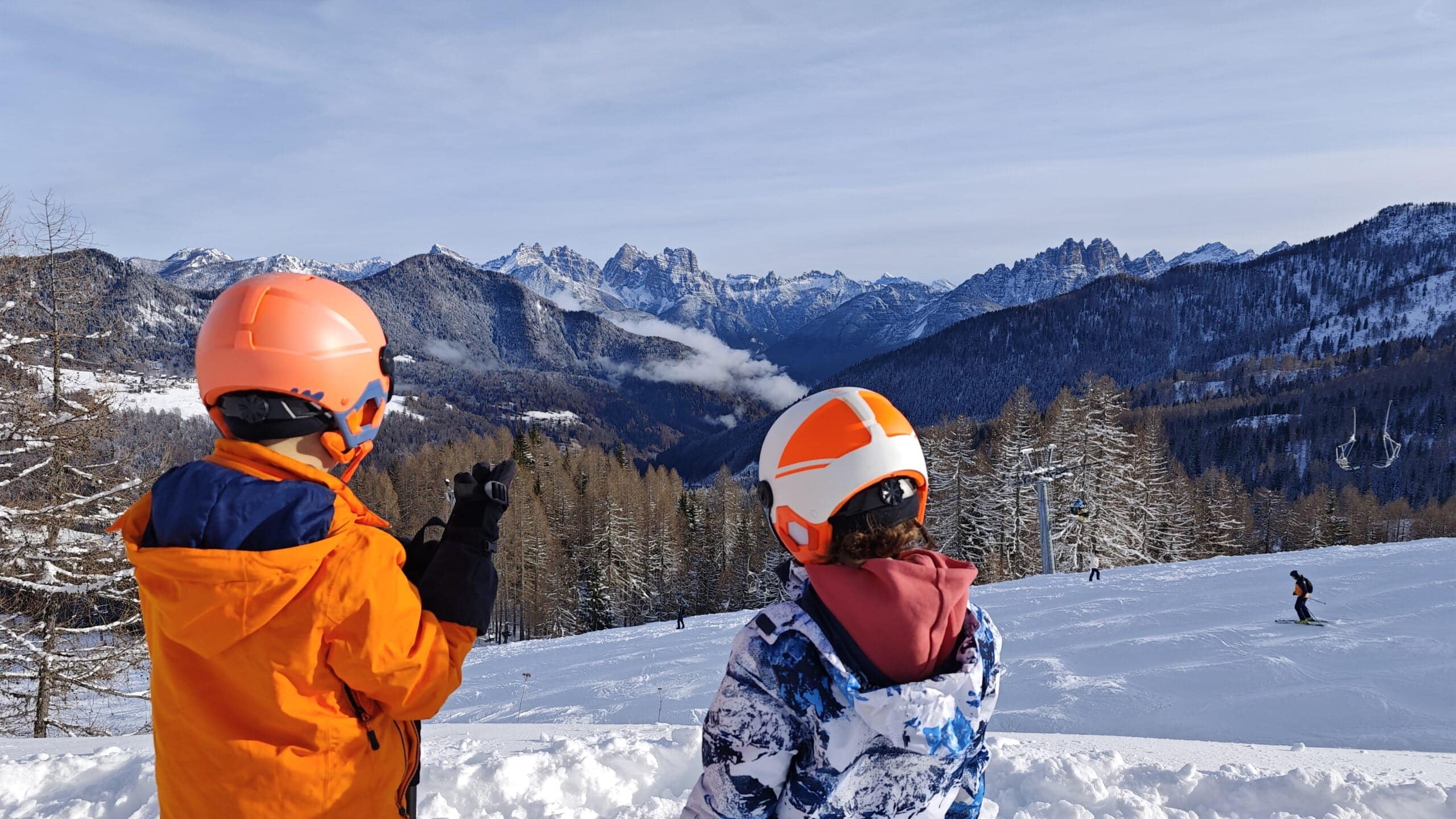 Você está assistindo Respirando nas Dolomitas no inverno: uma viagem em família ao Val di Zoldo